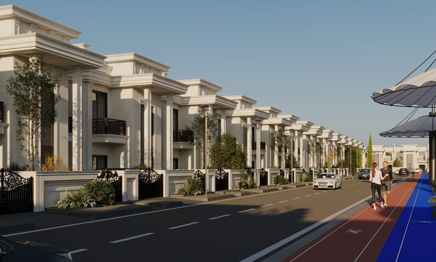 Al Nakhil City street view
